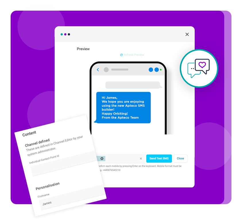 Instant engagement with Apteco SMS