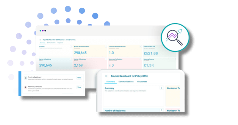 <b>Orbit campaigns: Campaign-linked dashboards</b>
You can now launch a real-time tracker or reporting dashboard directly from your published campaigns and seamlessly track and analyse your campaign performance.